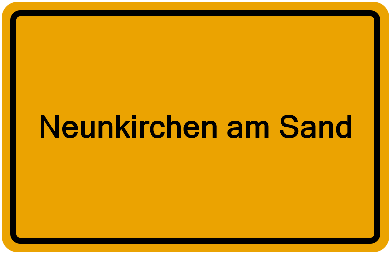 Handelsregisterauszug Neunkirchen am Sand